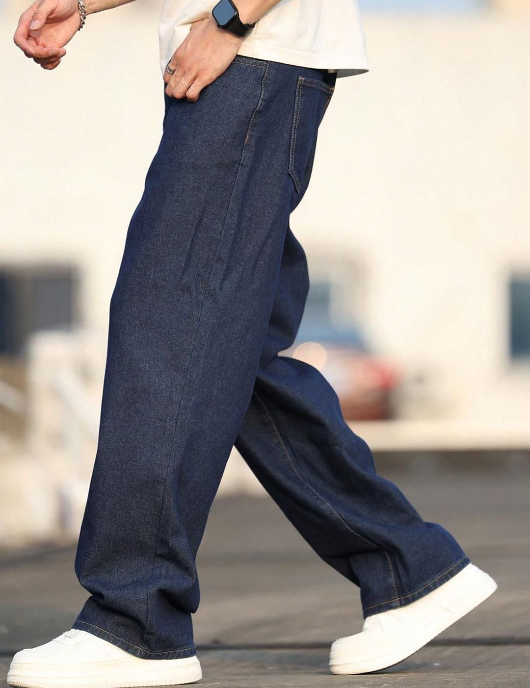 Kotty Men Straight Fit Stretchable Jeans