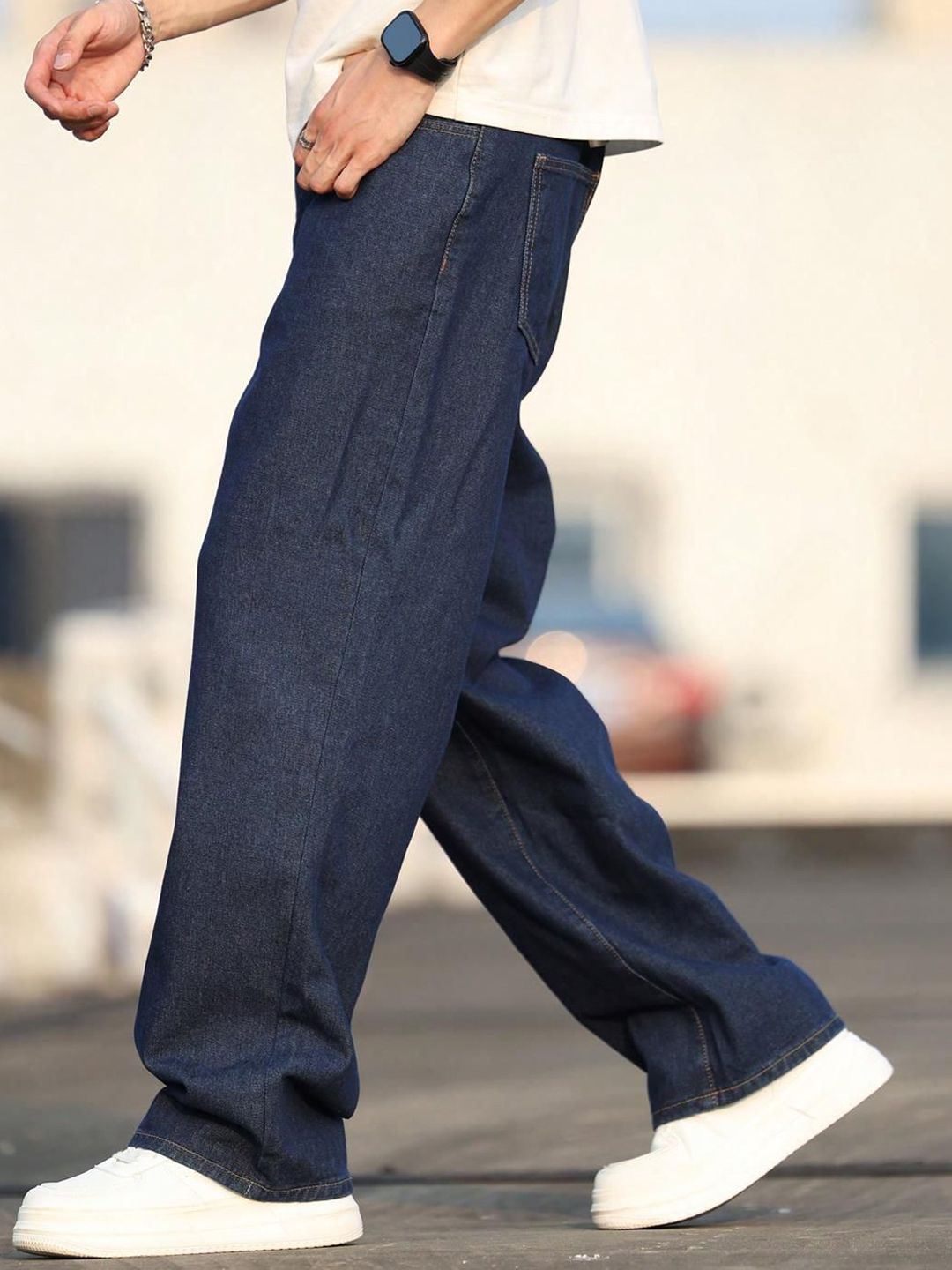 Kotty Men Straight Fit Stretchable Jeans