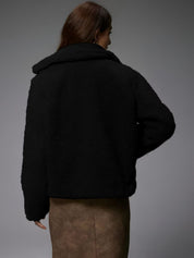 Kotty Lightweight Open Front Lapel Collar Jacket