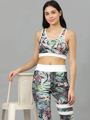 Kotty Round Neck Sleeveless Printed Night suit