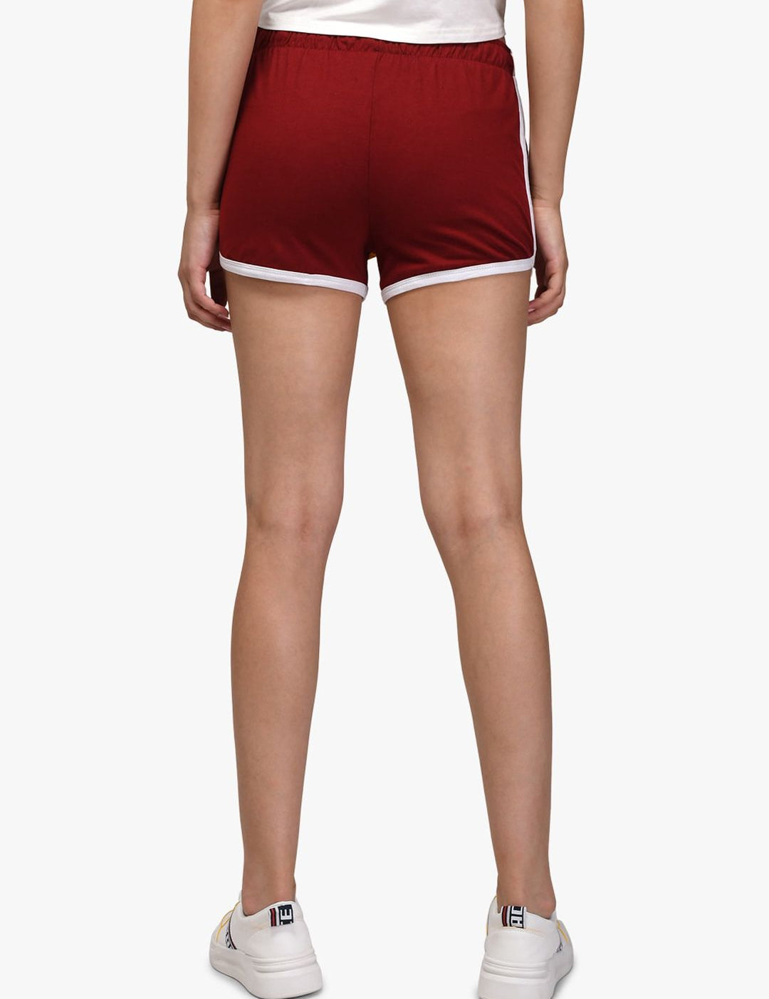 Kotty Women Pack Of 2 Colourblocked Regular Fit Regular Shorts