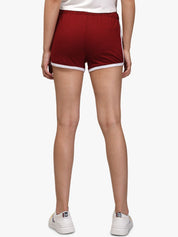 Kotty Women Pack Of 2 Colourblocked Regular Fit Regular Shorts