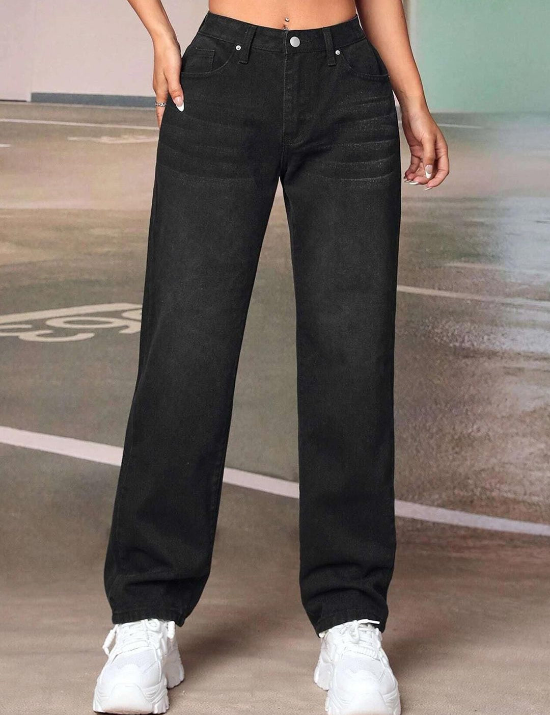 Kotty Women High-Rise Clean Look Light Fade Stretchable Jeans