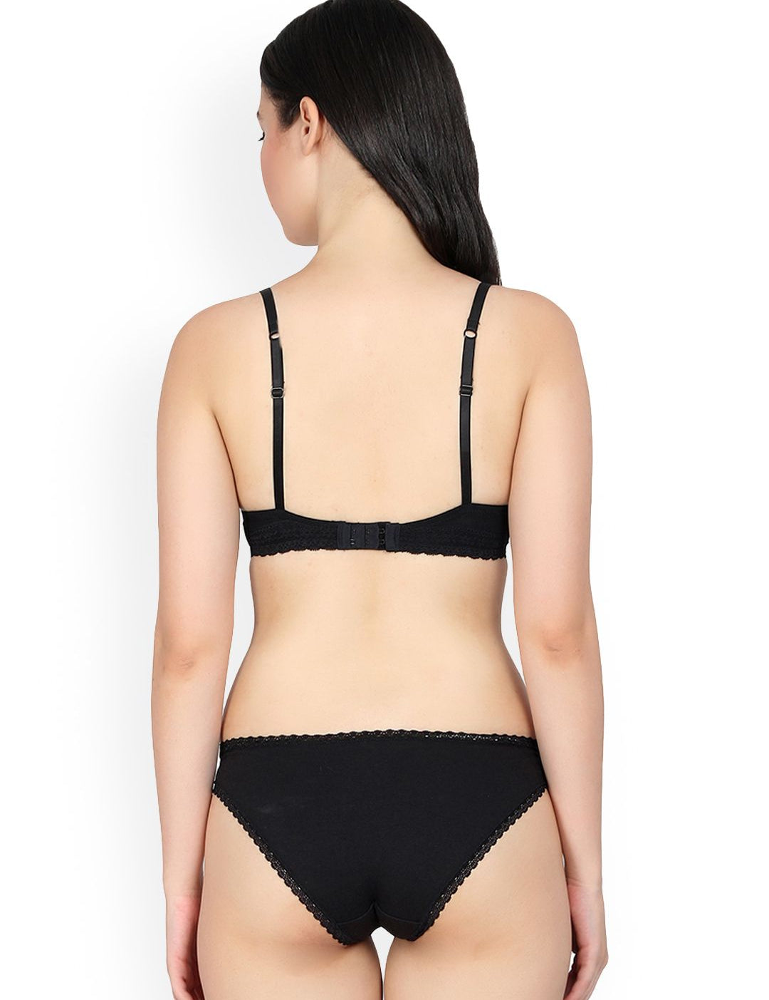 Kotty Women Black Lingerie Set KTTIW77-Black