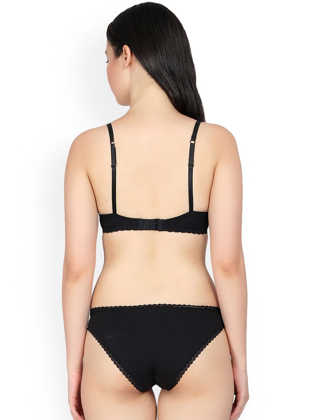 Kotty Women Black Lingerie Set KTTIW77-Black