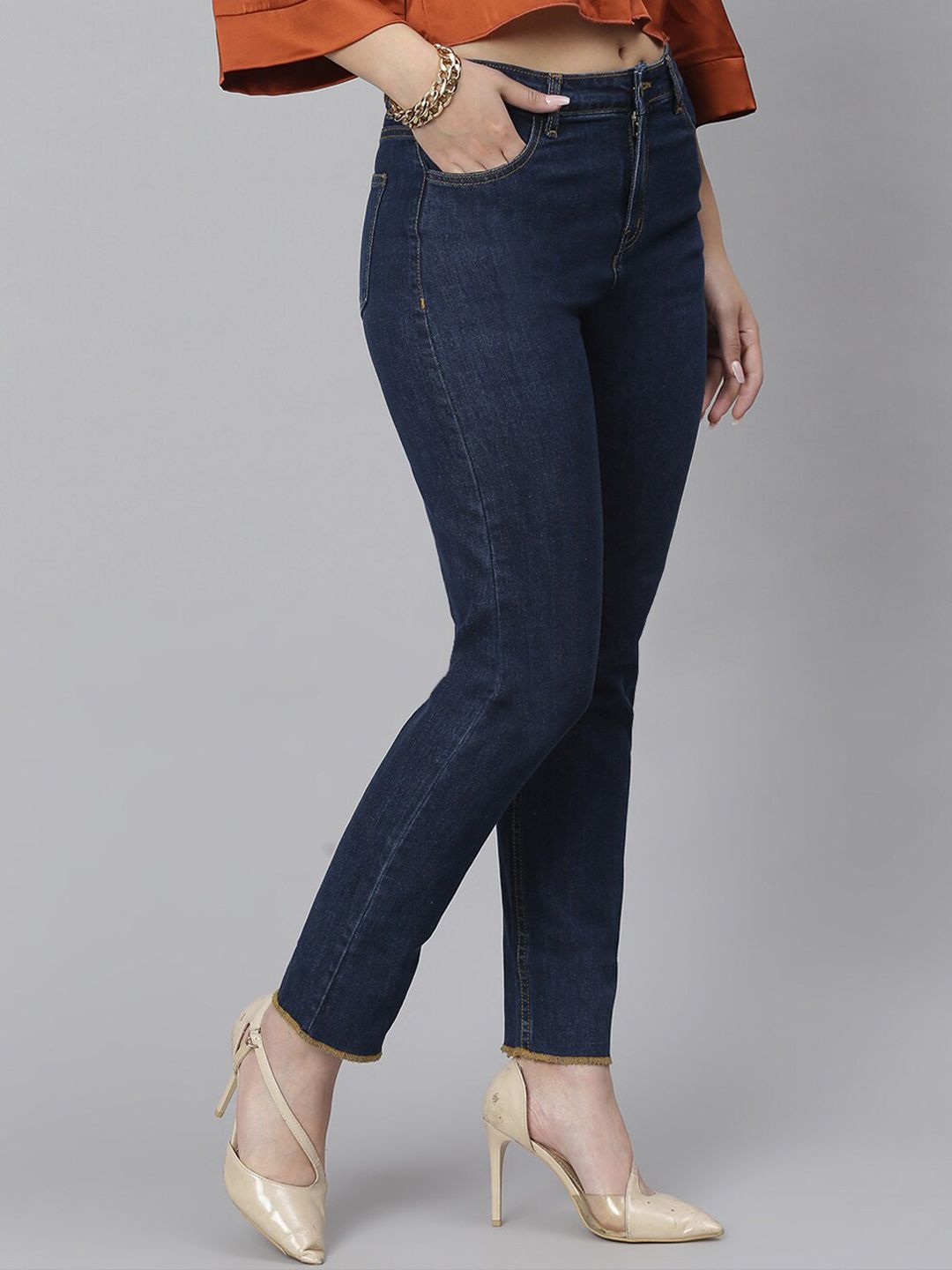 Kotty Women Blue Slim Fit Jeans