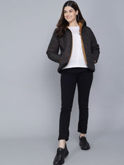 Kotty Women Black Lightweight Padded Jacket