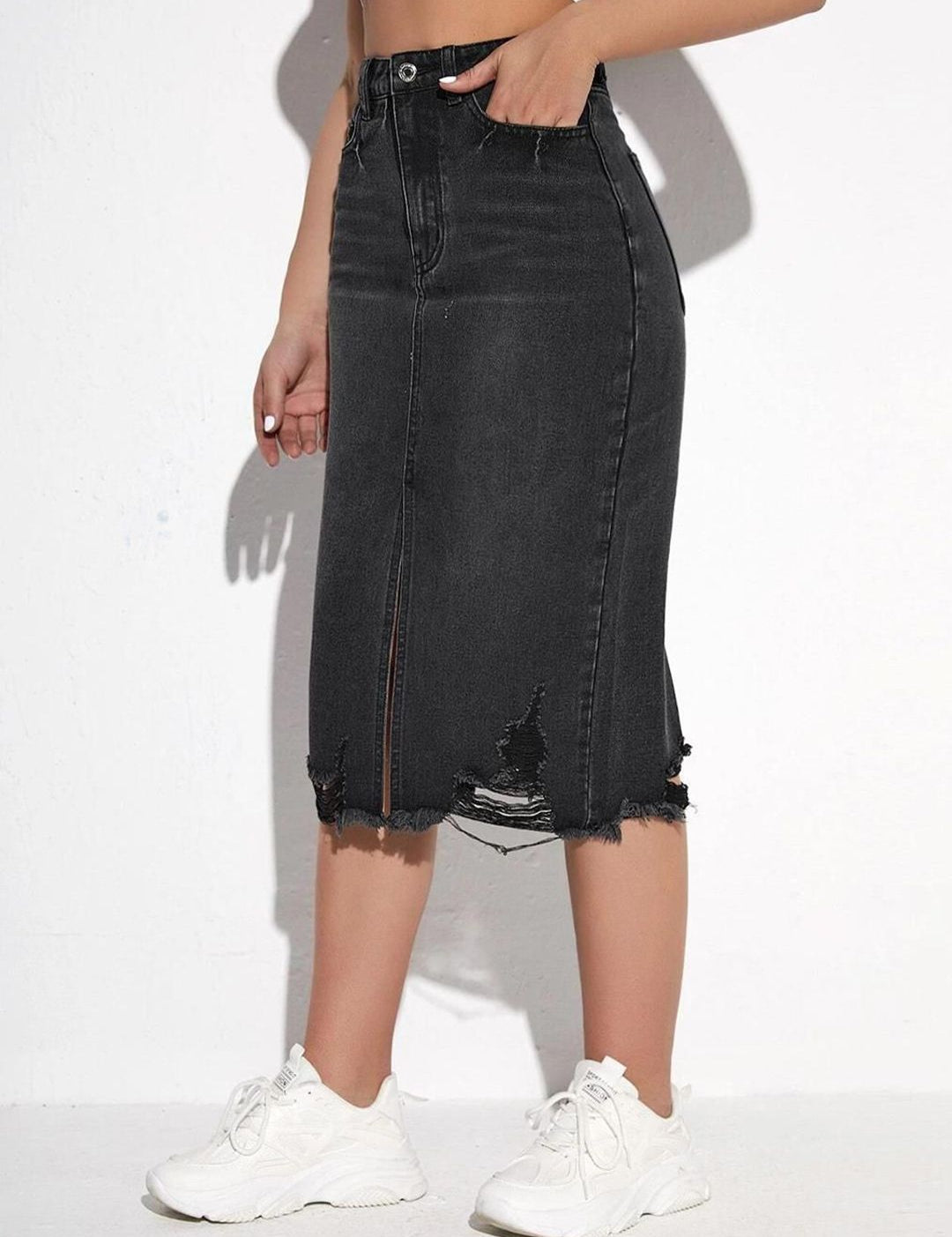 Kotty Women  Straight Midi Skirts