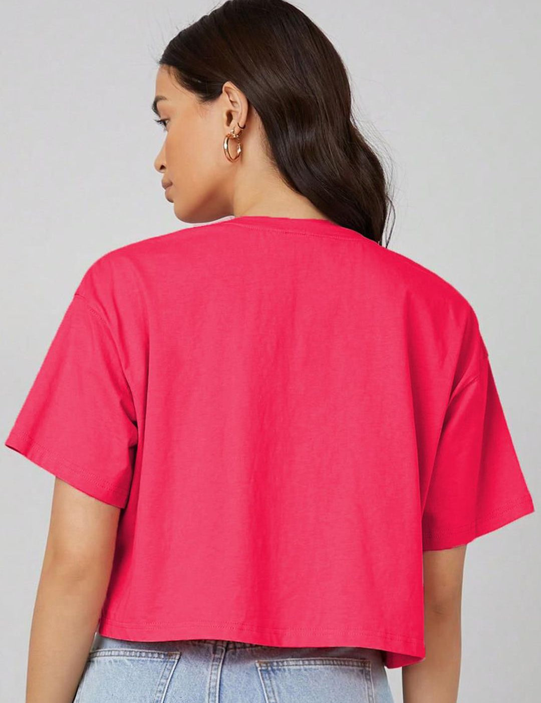 KOTTY Basics Women Solid Round Neck T-shirt