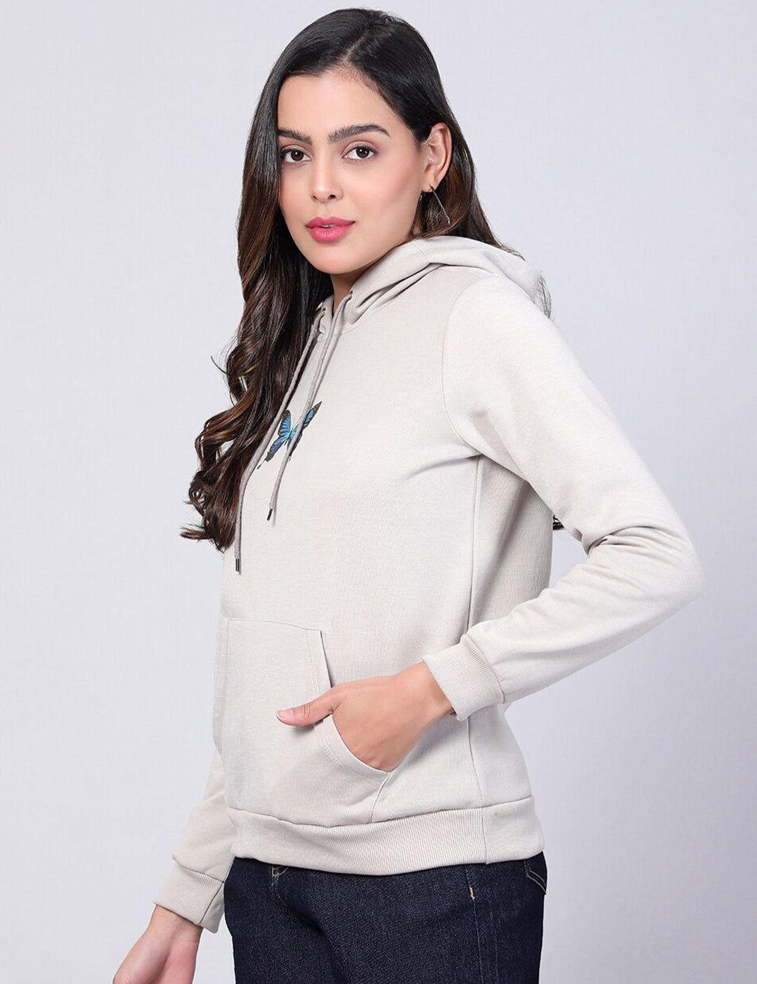 Kotty Hooded Fleece Sweatshirt