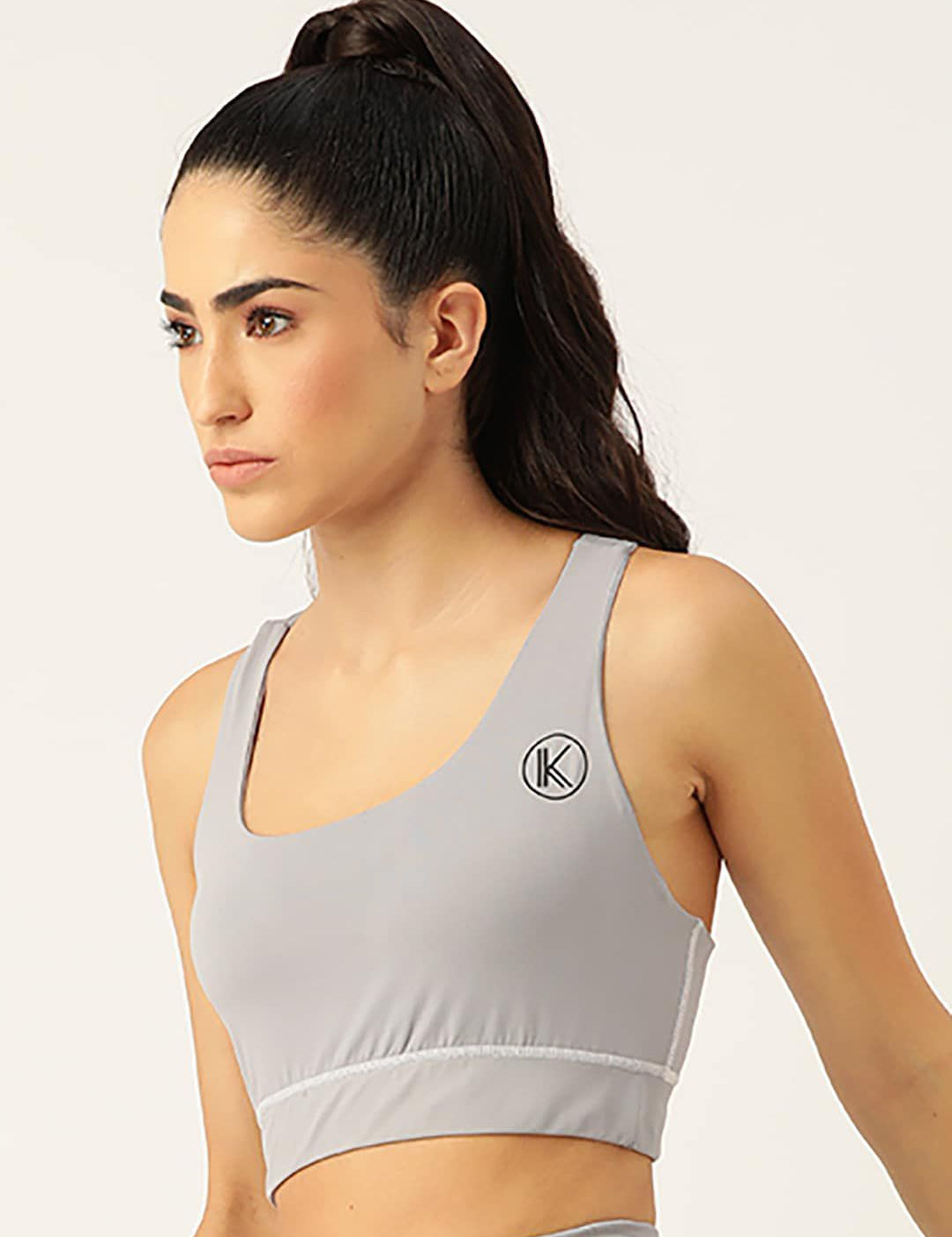 Kotty Pack of 2 Non-Padded Non-Wired Full Coverage All Day Comfort Workout Bra