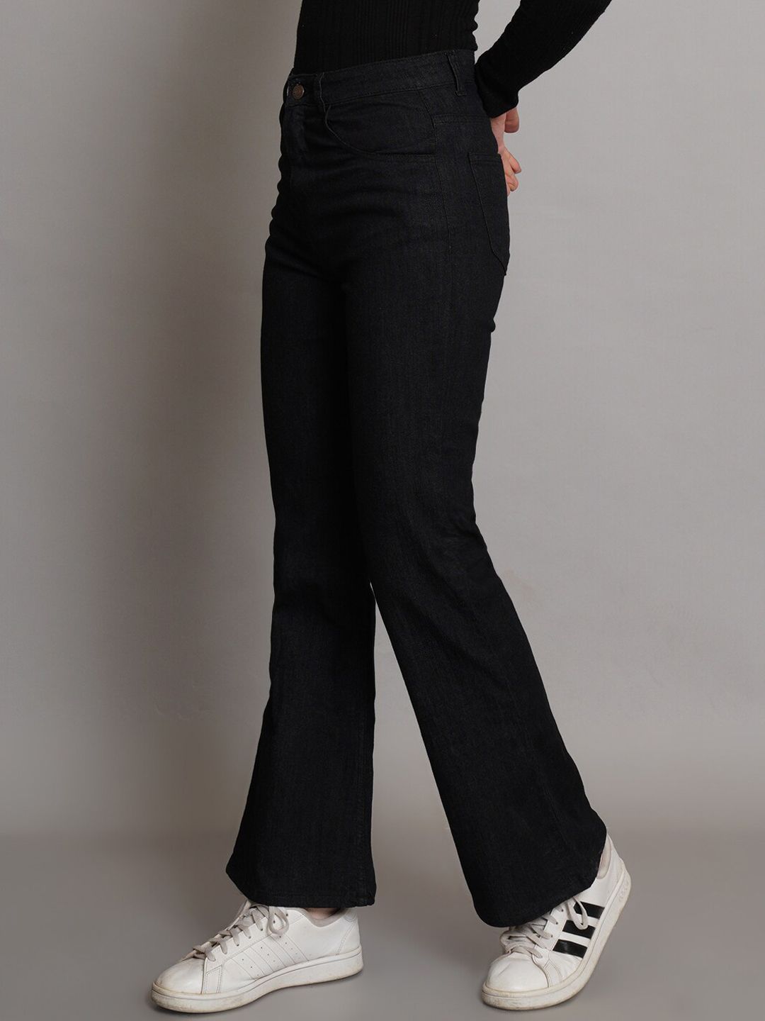 Kotty Women Jean Bootcut High-Rise Stretchable Jeans