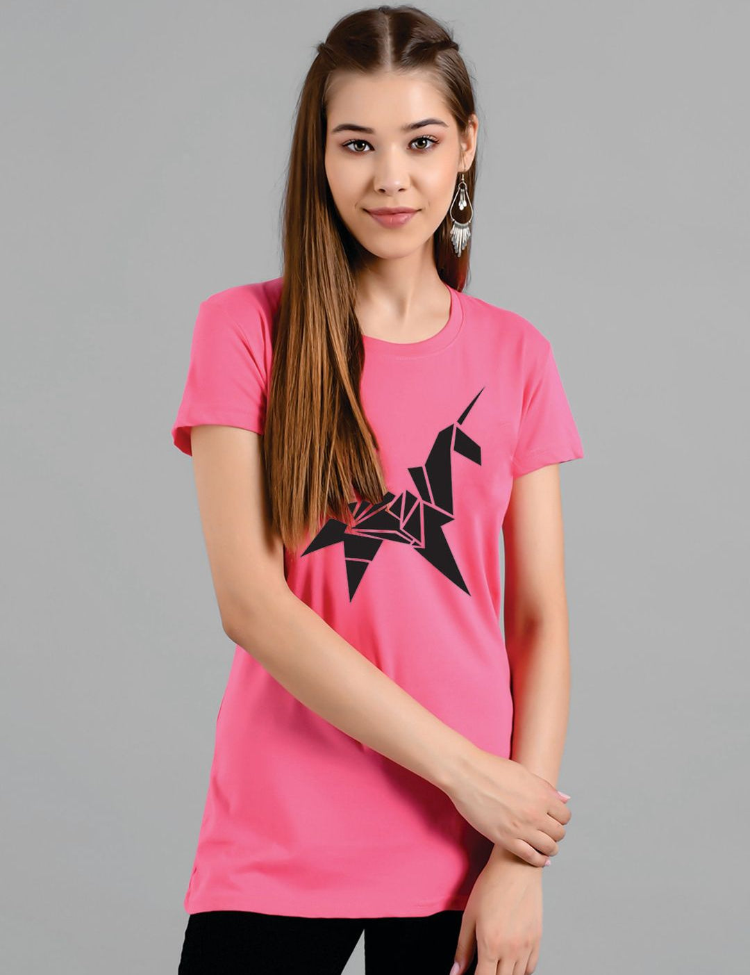 Kotty Graphic Printed Yoga T-shirt