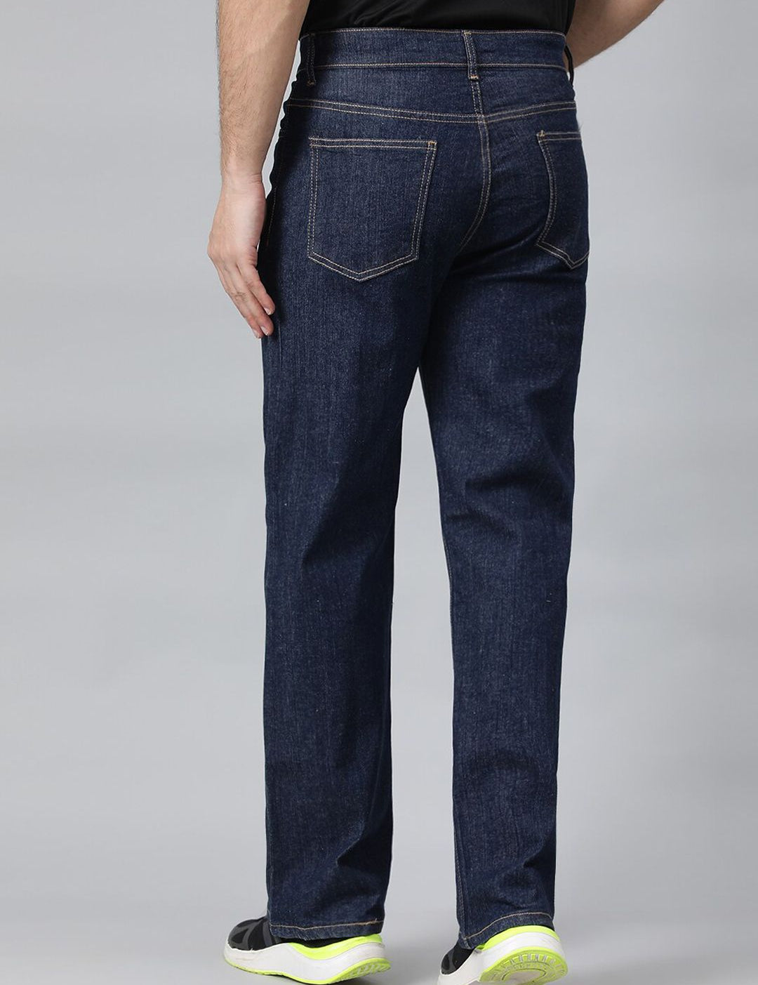 Kotty Men Blue Jean Cotton Low-Rise Stretchable Jeans