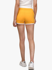 Kotty Women Yellow Colourblocked Regular Fit Regular Shorts