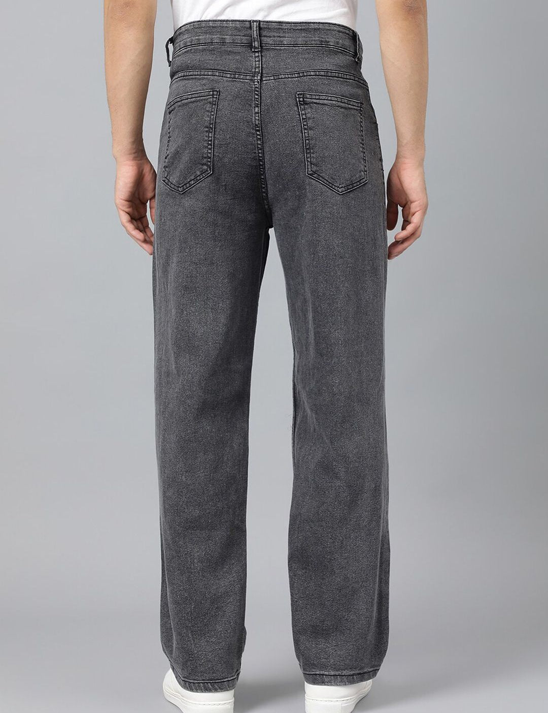 Kotty Men Jean Low-Rise Clean Look Heavy Fade Stretchable Jeans