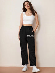 Kotty Women Typography Printed Joggers