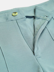 KOTTY BIZwear Women Relaxed Straight Leg Straight Fit High-Rise Easy Wash Trousers