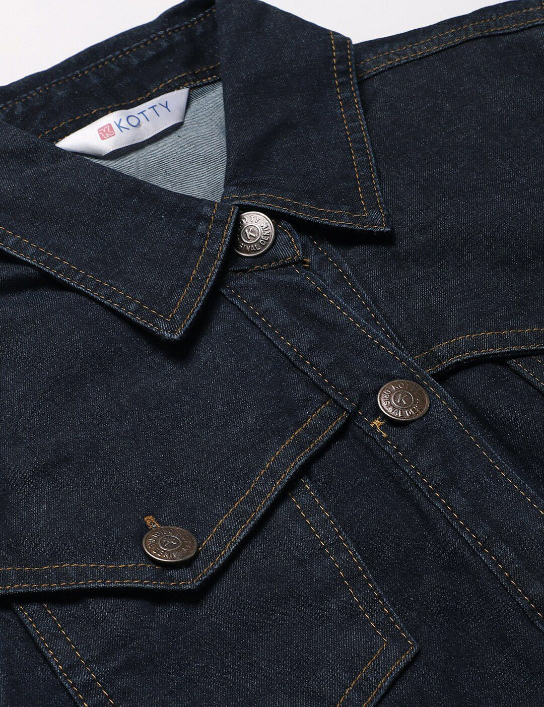 Kotty Women Blue Solid Denim Shirt Dress & Belt