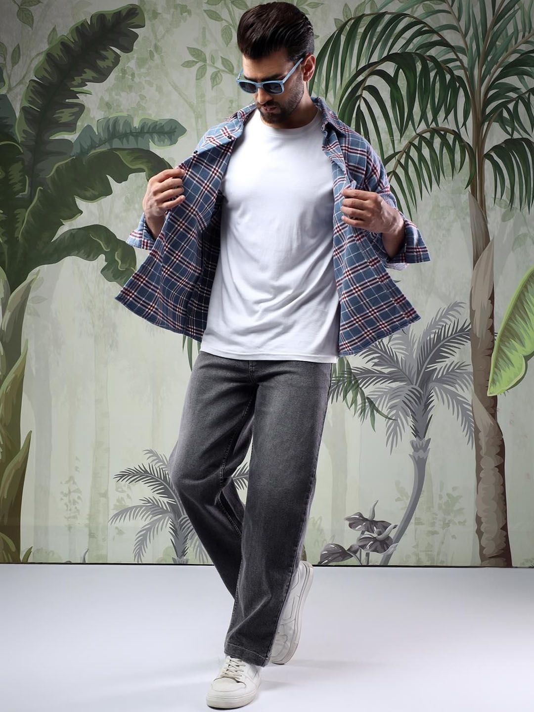 Kotty Men Regular Fit Low-Rise Stretchable Jeans