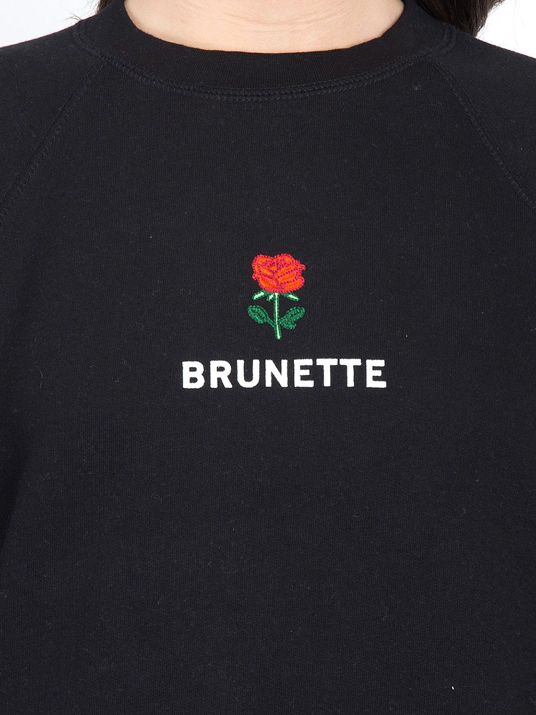 Kotty Women Black Printed Sweatshirt