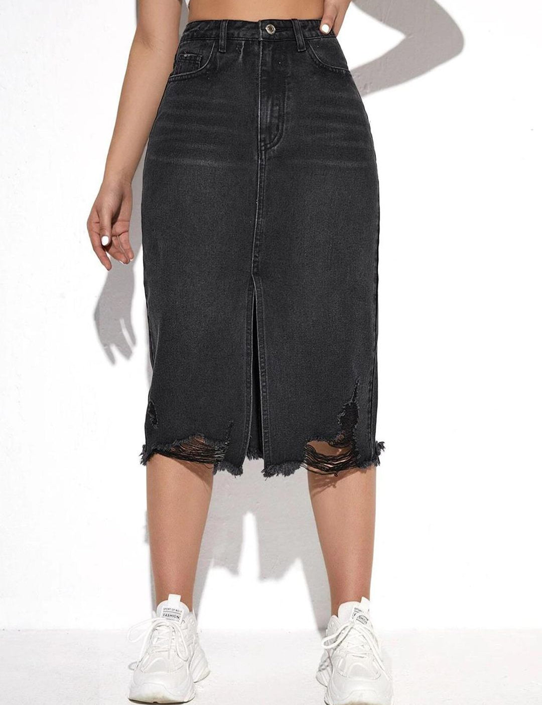 Kotty Women  Straight Midi Skirts