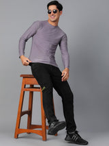 Kotty Round Neck Long Sleeves Regular Fit Casual T-shirt