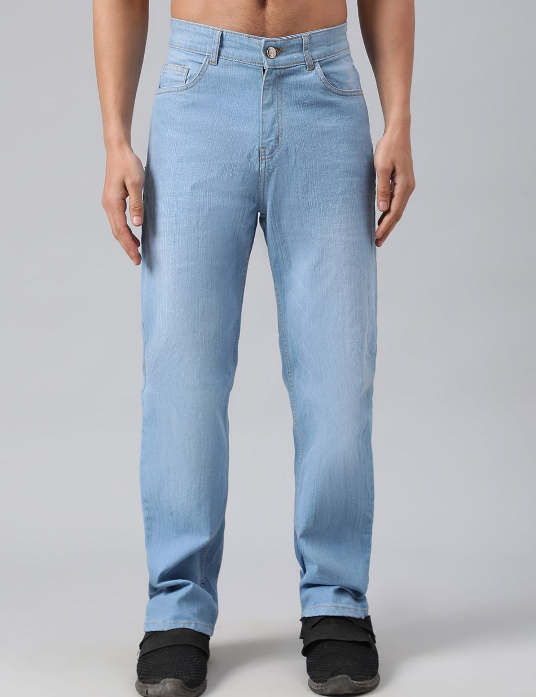 Kotty Men Low-Rise Light Fade Stretchable Jeans