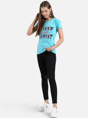 Kotty Women Pack Of 2 Printed Round Neck T-shirts