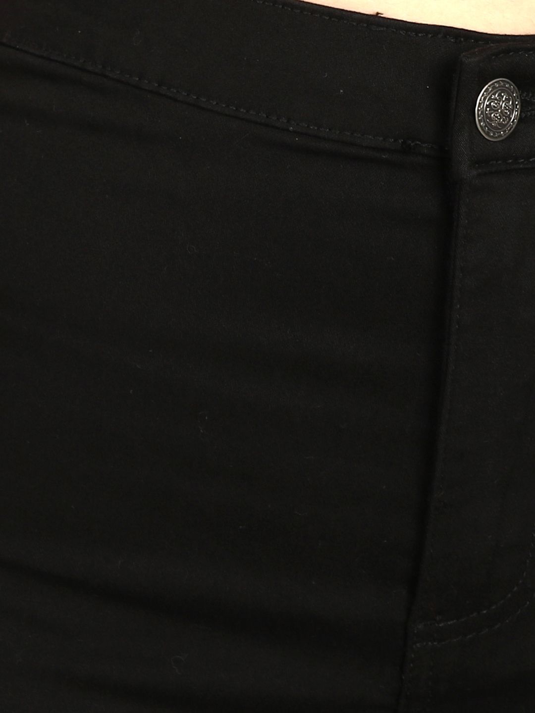 Kotty Women Black Skinny Fit High-Rise Clean Look Jeans