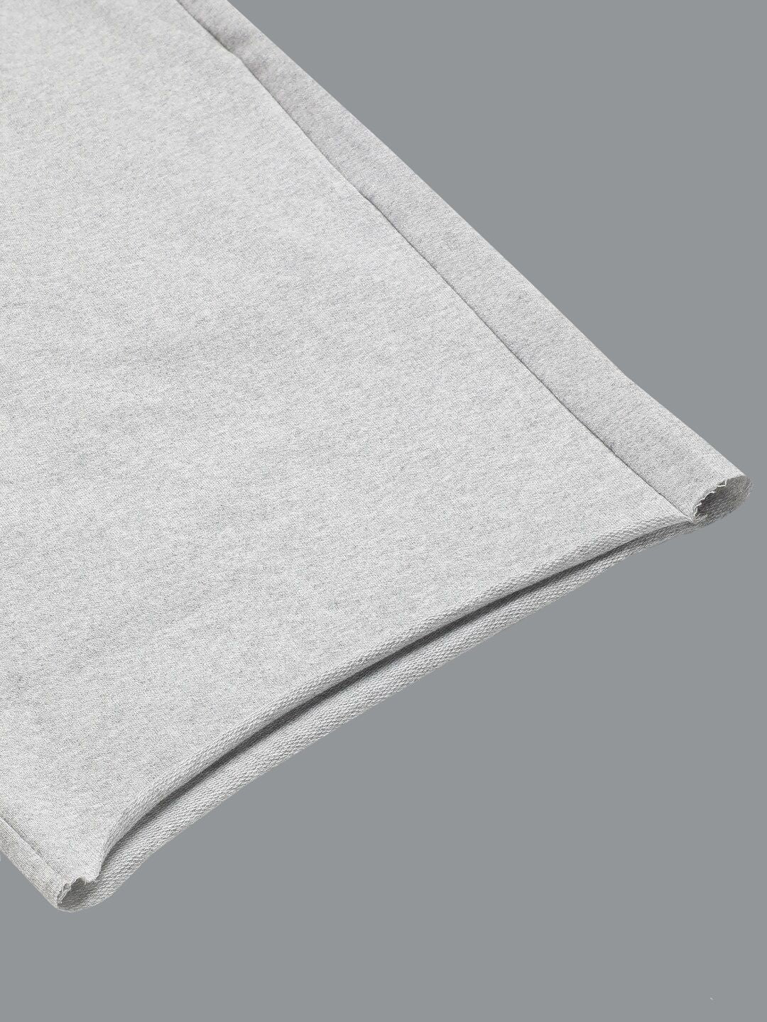 Kotty Men Grey Mid-Rise Regular Shorts