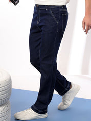 Kotty Men Comfort Regular Fit Mid-Rise Stretchable Jeans