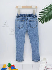 Kotty Boys Blue Jean Heavy Fade Regular Fit Jeans