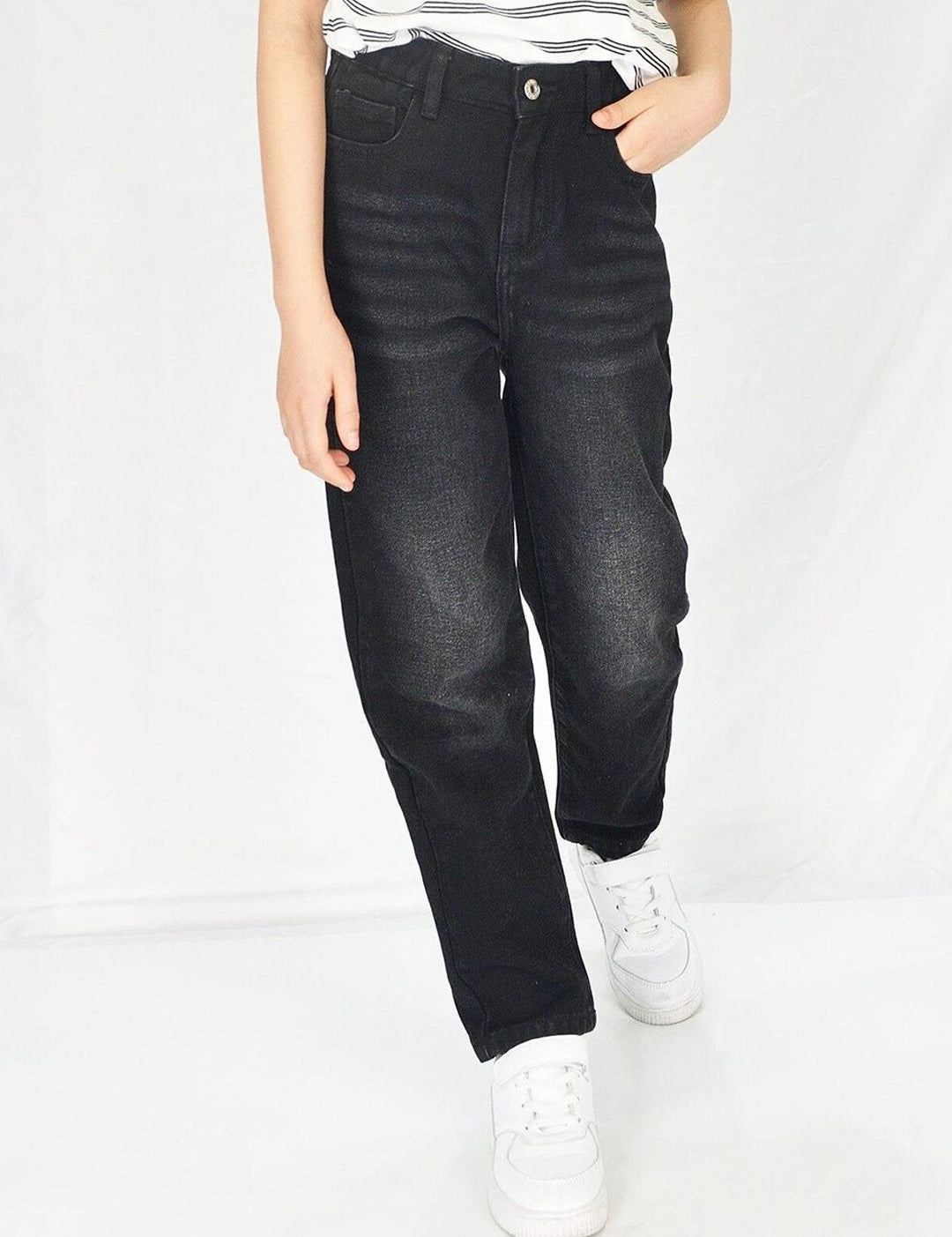 Kotty Boys Jean Low Distress Light Fade Stretchable Cotton Jeans