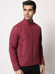 Kotty Men Maroon Outdoor Padded Jacket