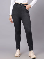 KOTTY Basics Women Skinny Fit High-Rise Stretchable Jeans