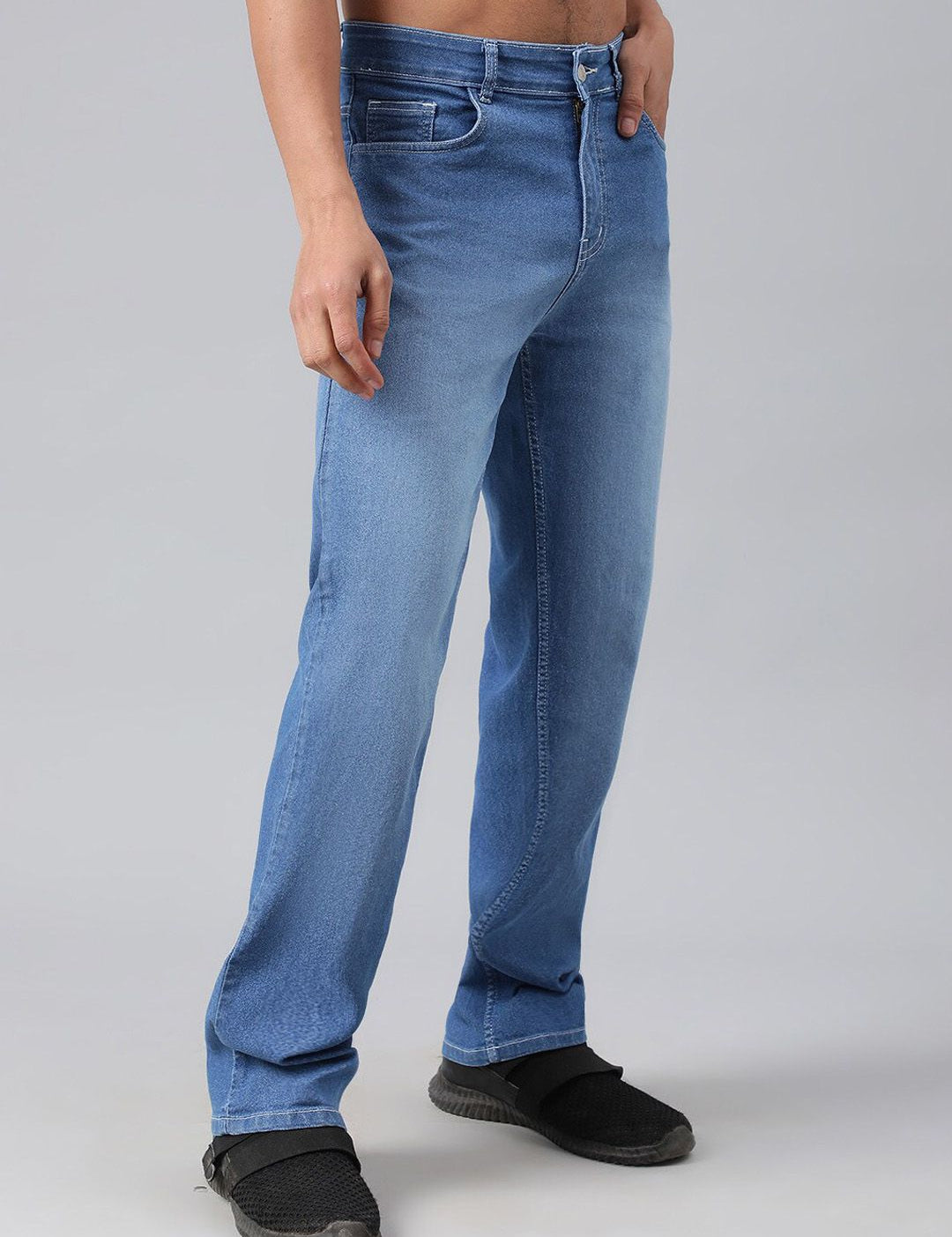 Kotty Men Cotton Low-Rise Stretchable Jeans