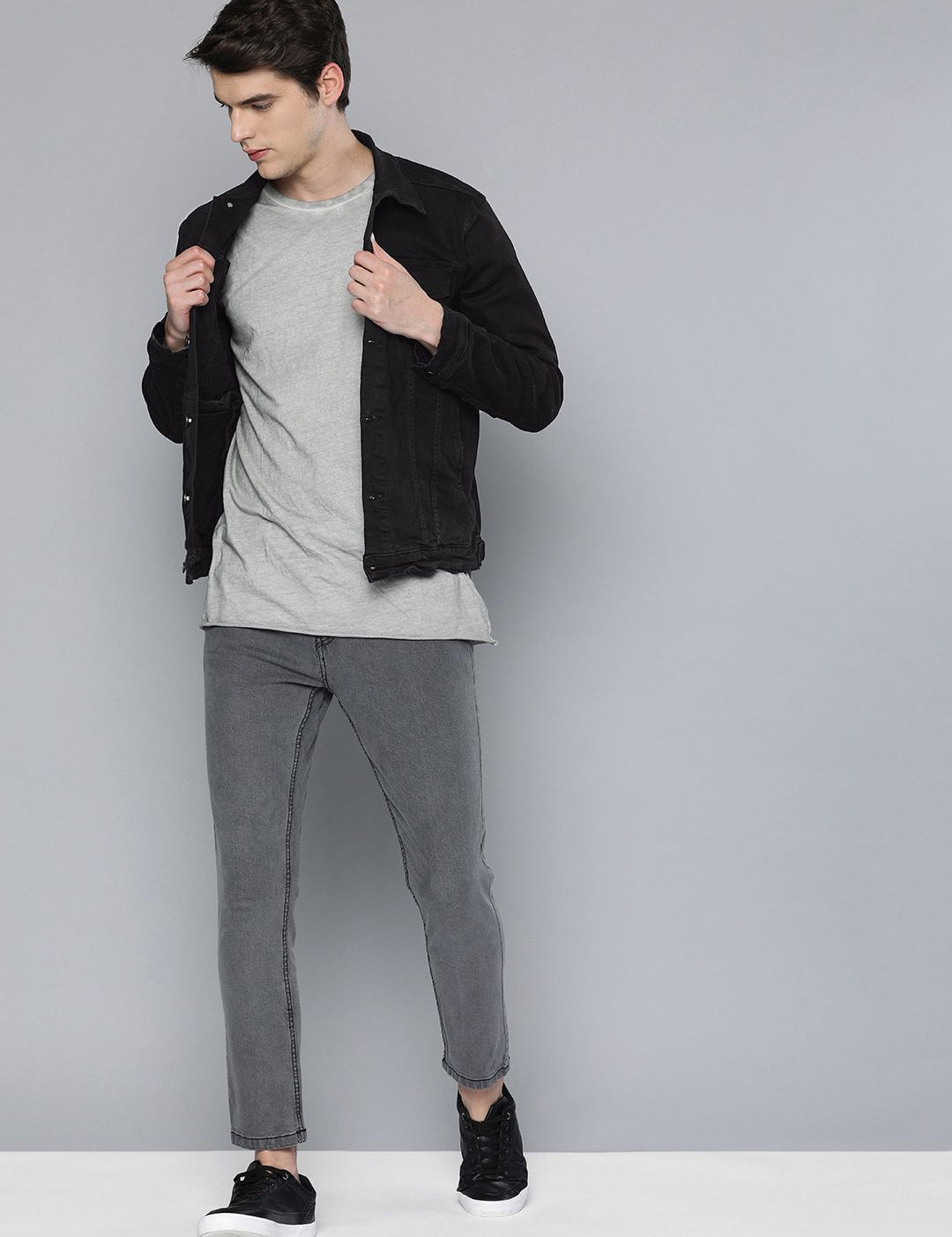 Kotty Men Washed Outdoor Denim Jacket with