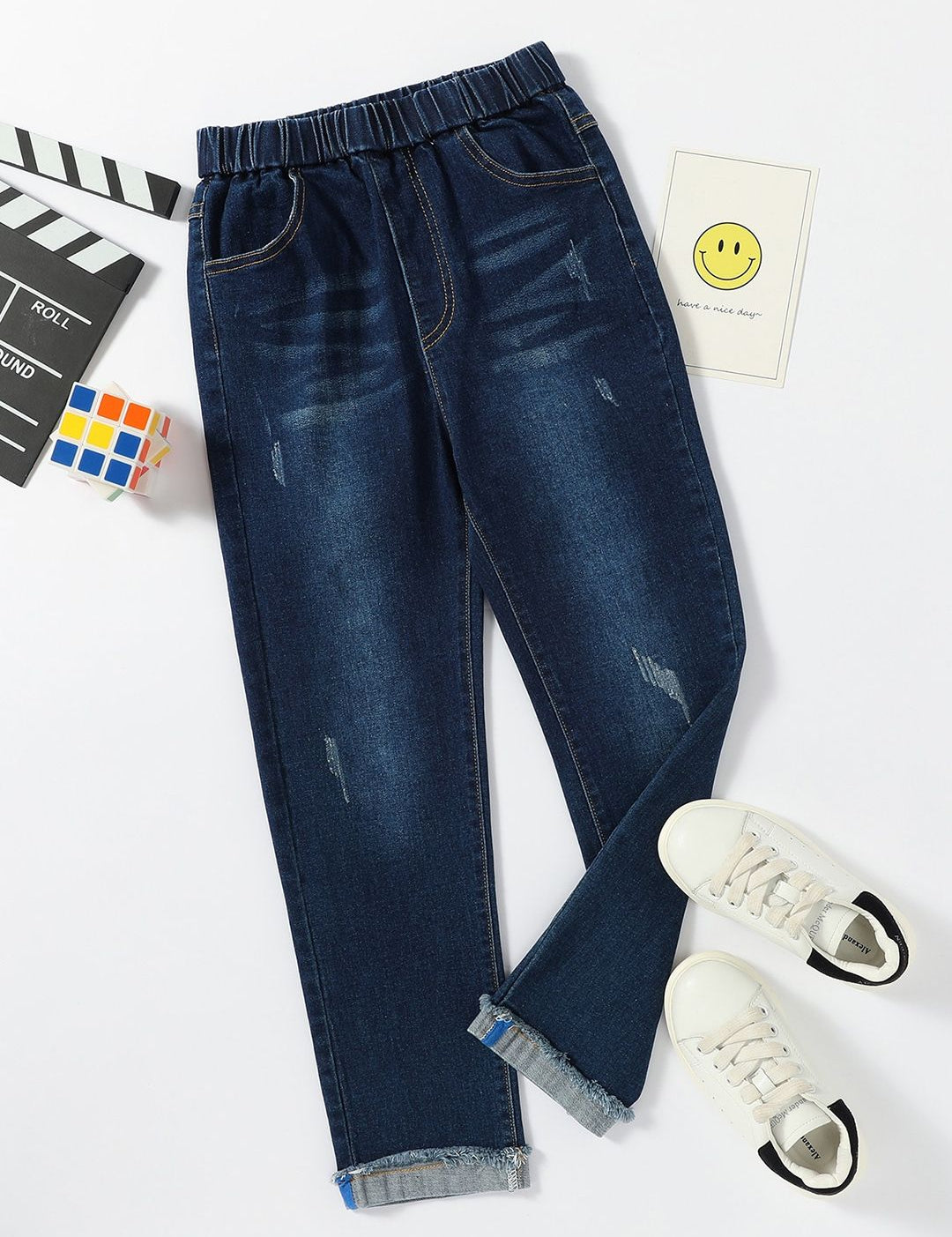 Kotty Girls Blue Light Fade Jeans