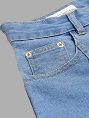 Kotty Women Jean Straight Fit High-Rise Light Fade Stretchable Jeans