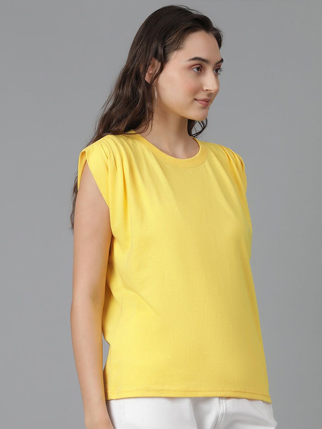 Kotty Extended Sleeves Cotton T-shirt