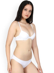 Kotty Women White Lingerie Set KTTIW108