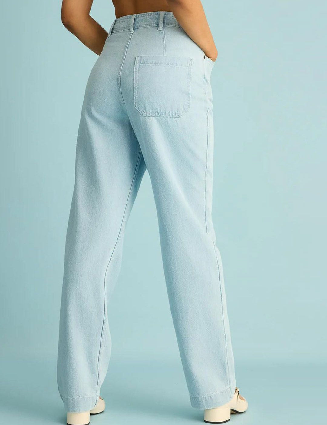 Kotty Women Jean Straight Fit High-Rise Stretchable Jeans