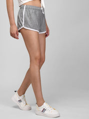 Kotty Women Pack Of 2 Slim Fit Low-Rise Hot Pants Shorts