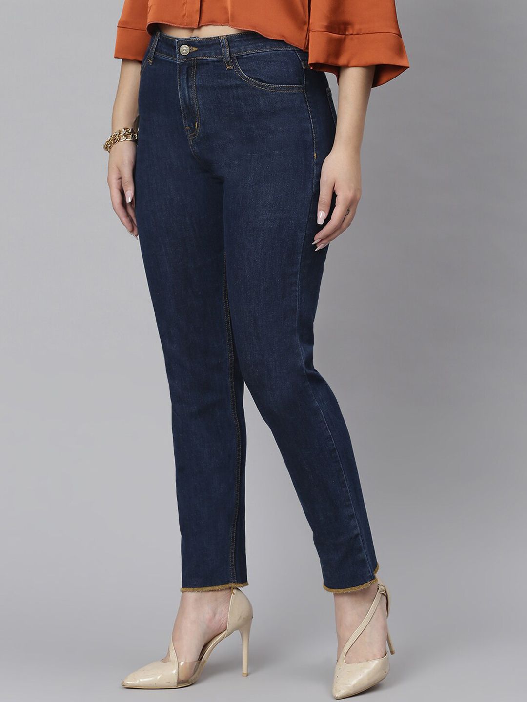 Kotty Women Blue Slim Fit Jeans
