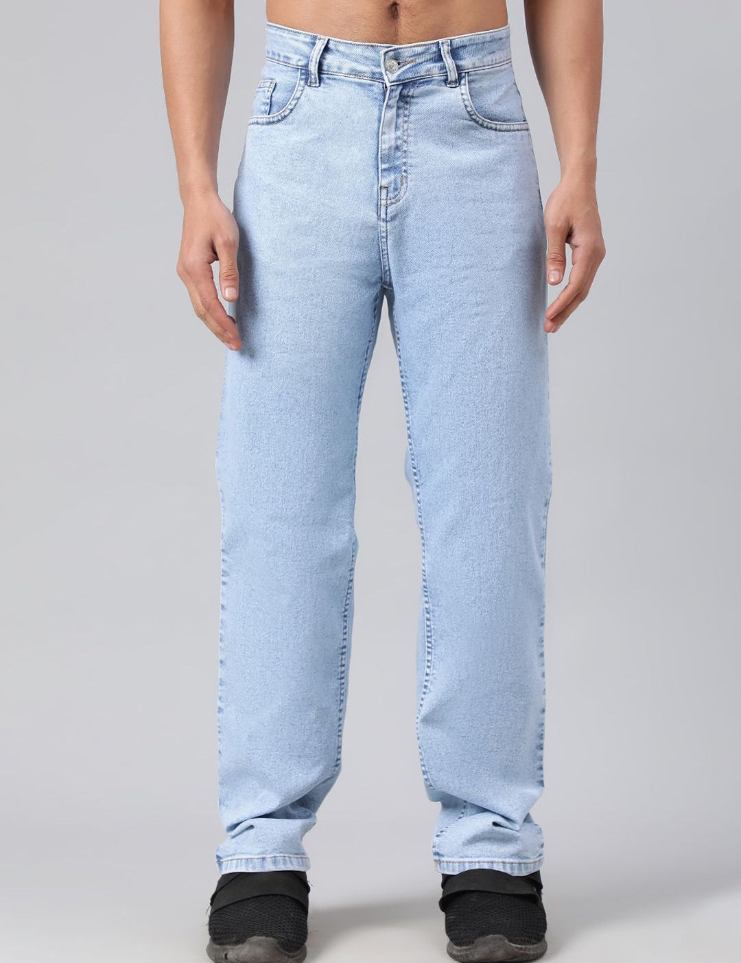 Kotty Men Jean Low-Rise Low Distress Stretchable Jeans