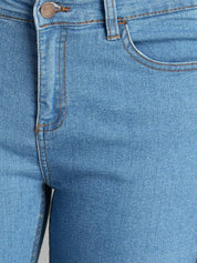 Kotty Women Blue Skinny Fit High-Rise Clean Look Jeans