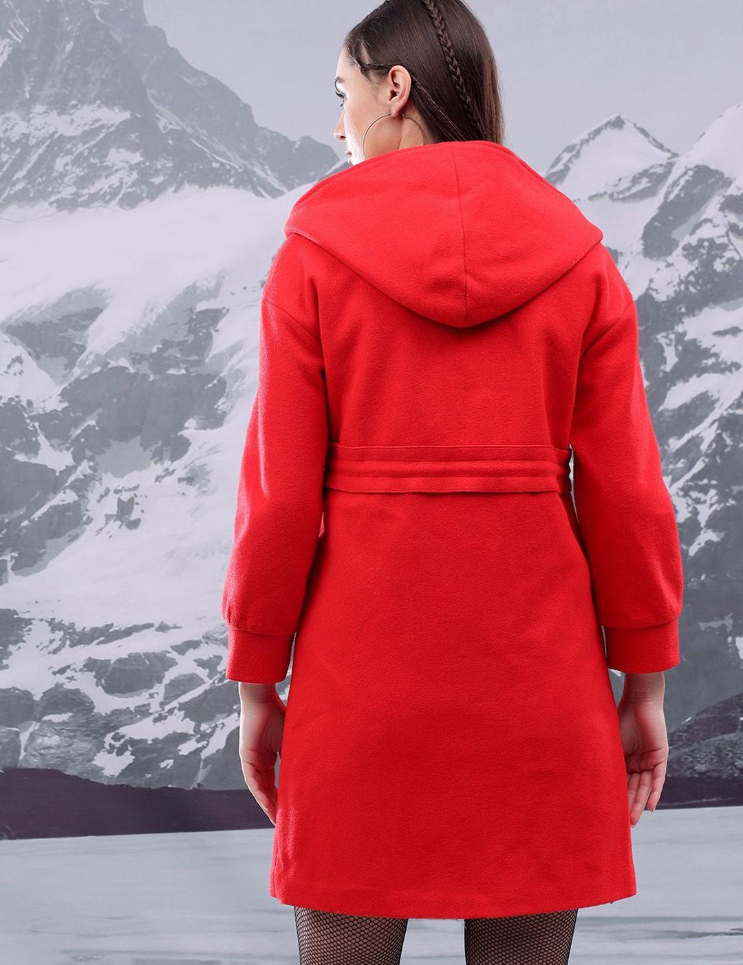 Kotty Women Hooded Overcoat