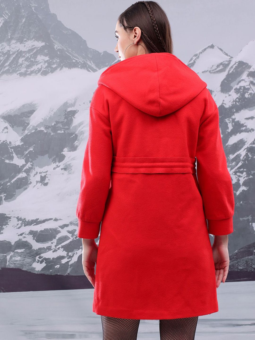 Kotty Women Hooded Overcoat