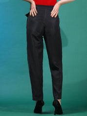 Kotty Women Relaxed High-Rise Easy Wash Pleated Trousers